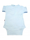 Sema Baby Uzun Kol Kaşkorse Badi (Body) - Mavi  0-6 Ay