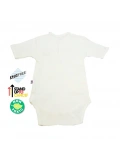 Sema Baby Yarım Kol Kaşkorse Badi (Body) - Ekru 0-6 Ay