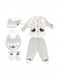 Sema Bebe 5li Premature Puanlı Set - Mavi