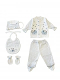 Sema Bebe 5li Set - Açık Mavi