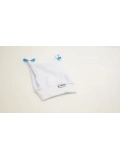 Sema Bebe Yenidoğan Kurdelalı Bebek Şapka - Beyaz