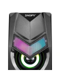 SNOPY SN-X25 2.0  RGB IŞIKLI 3WX2SİYAH USB SPEAKER