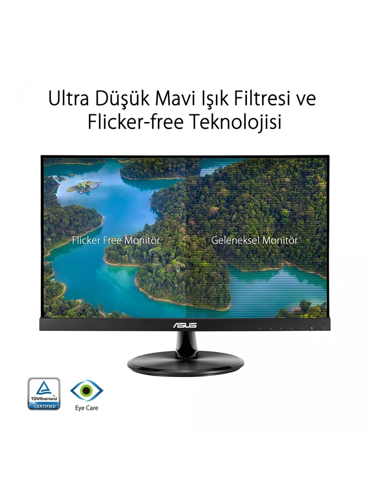 21.5 ASUS VP229HE FHD IPS 75HZ 5MS HDMI VGA