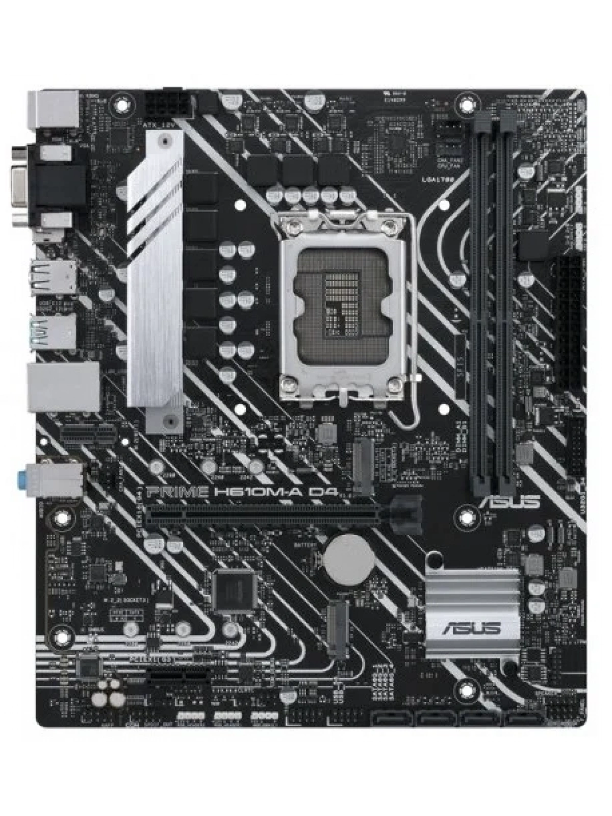 ASUS PRIME H610M-A D4 DDR4 3200(OC) VGA HDMI DP M.2 mATX 1700p