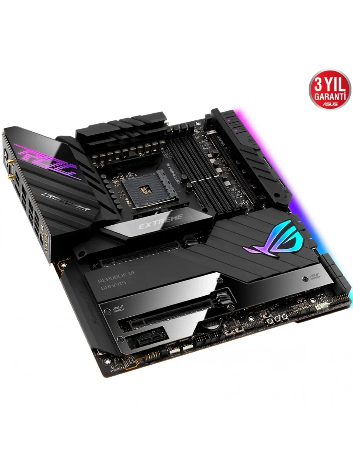 ASUS ROG CROSSHAIR VIII EXTREME X570 DDR4 4800Mhz(OC) E-ATX AM4
