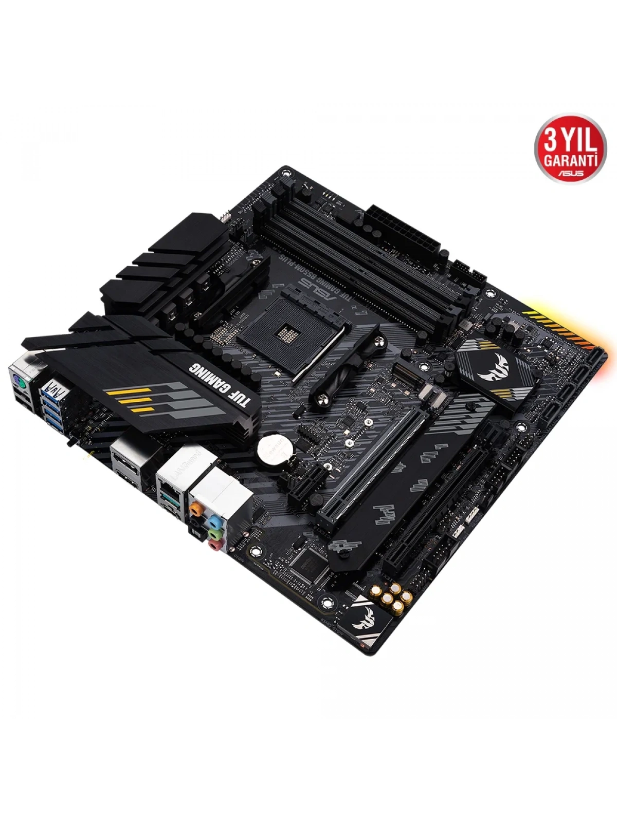 ASUS TUF GAMING B550M-PLUS WI-FI II 4600Mhz(OC) HDMI DP mATX AM4