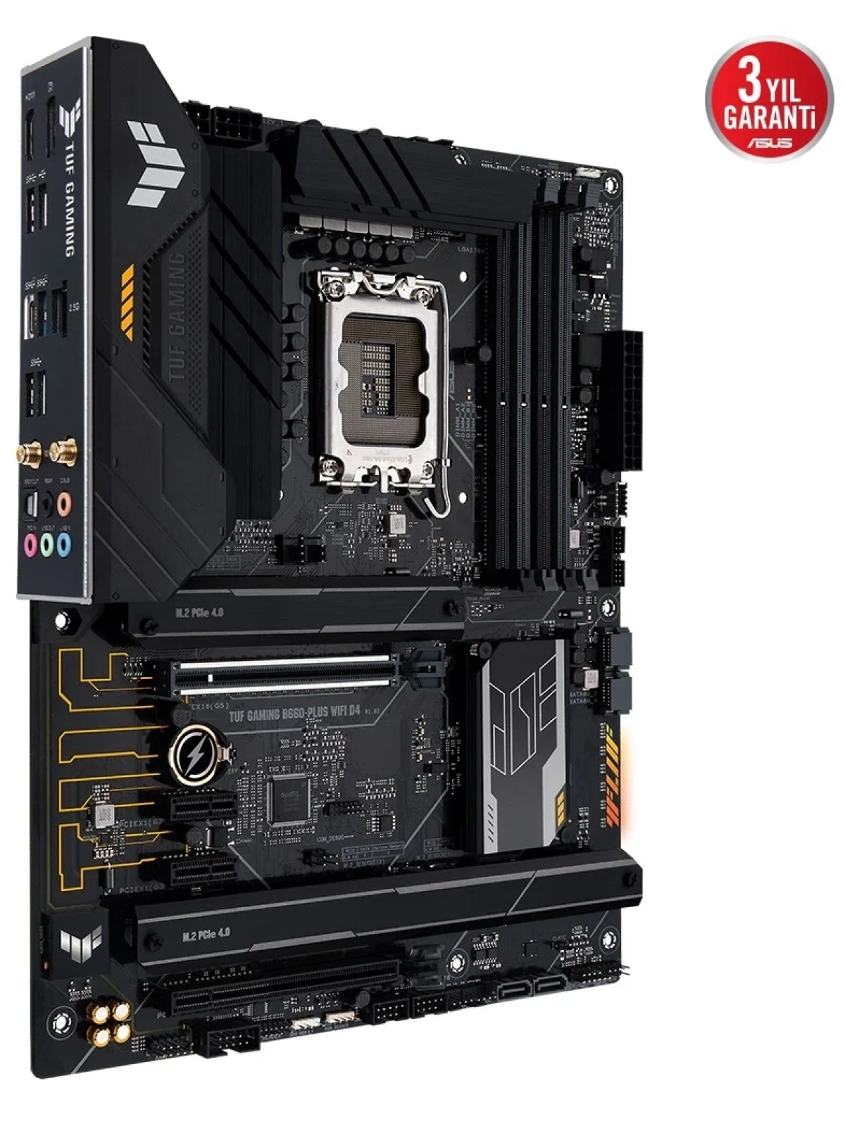 ASUS TUF GAMING B660-PLUS WIFI D4 DDR4 5333(OC) HDMI DP ATX 1700p