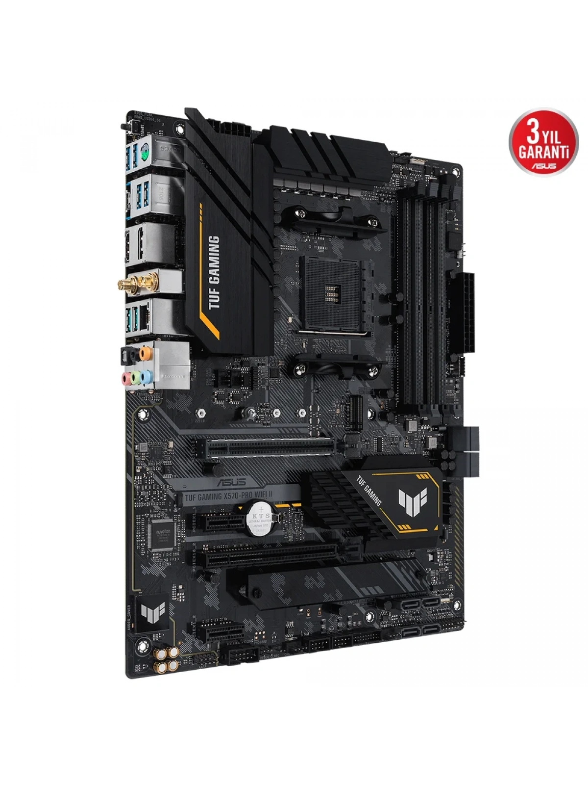 ASUS TUF GAMING X570-PRO WIFI II 5100MHz(O.C) DDR4 HDMI DP M.2 AM4
