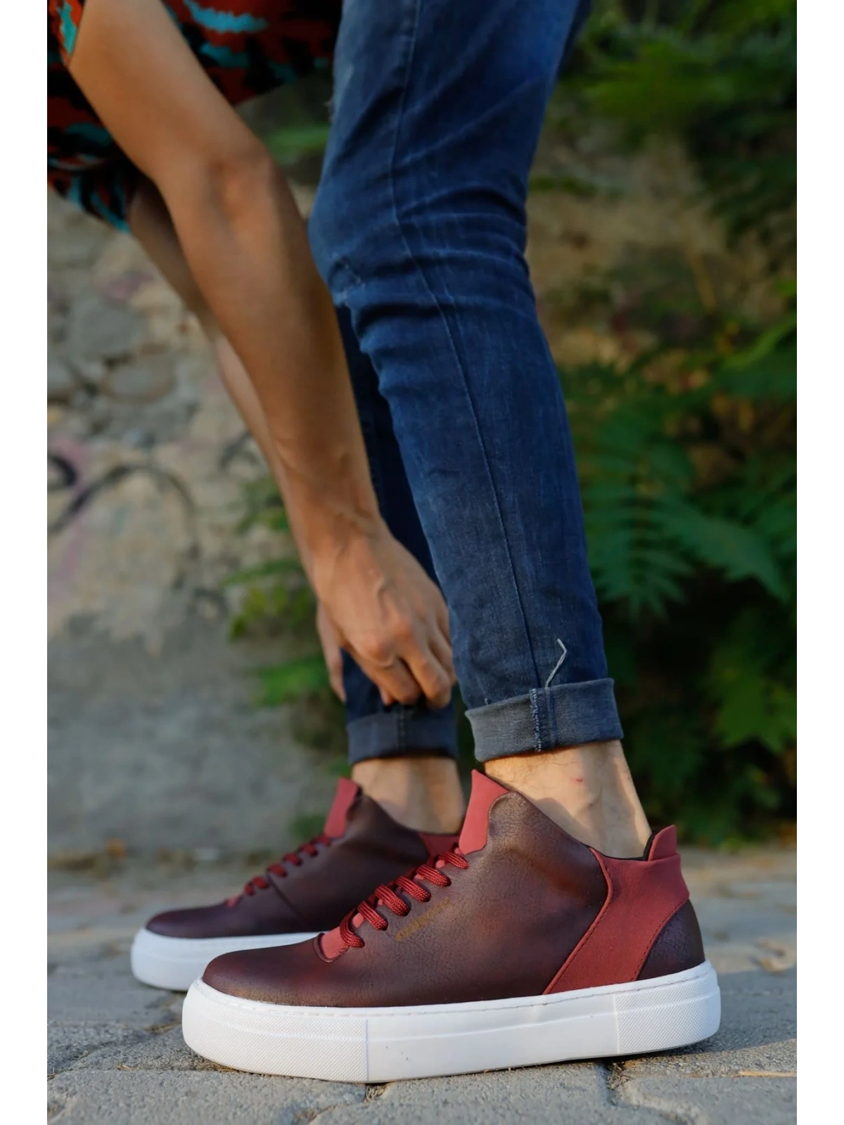 CH004 BT Erkek Ayakkabı BORDO