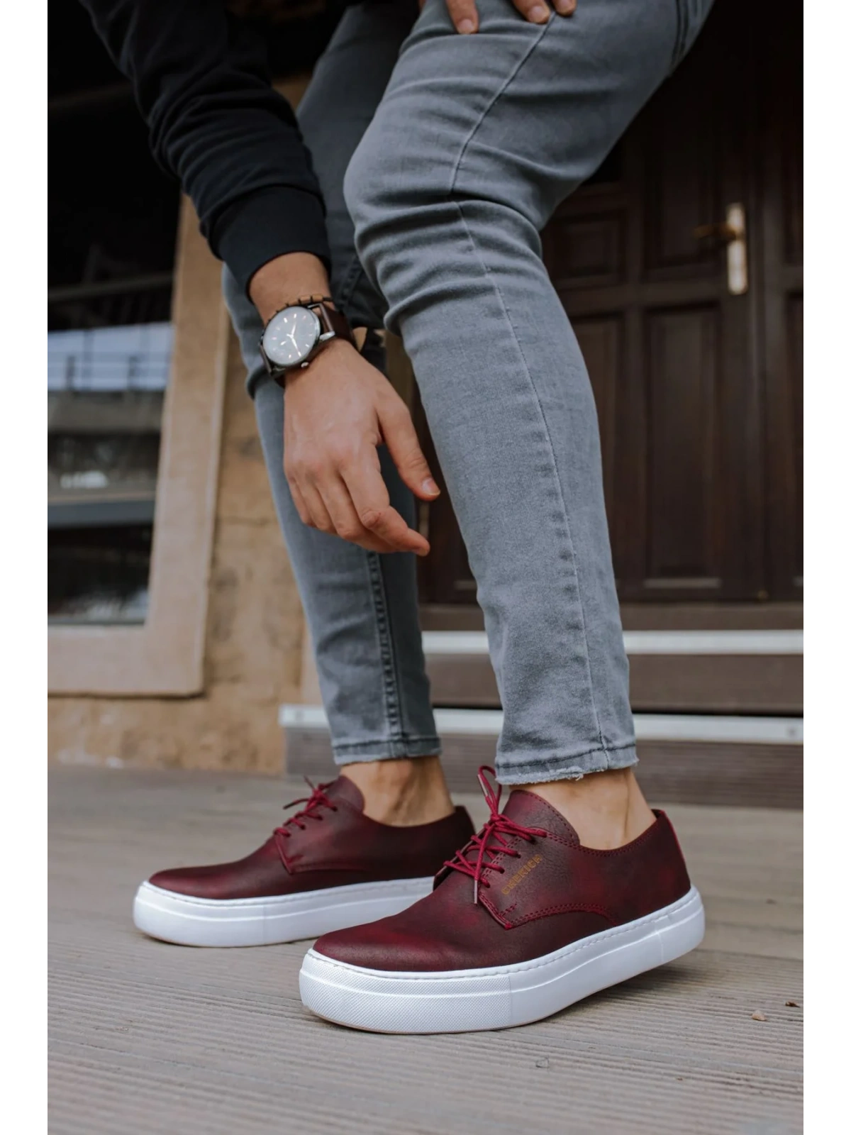 CH005 BT Erkek Ayakkabı BORDO
