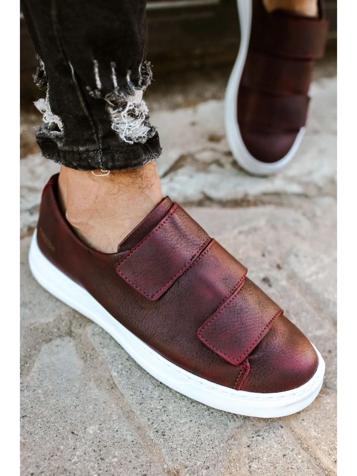 CH007 BT  Erkek Ayakkabı BORDO
