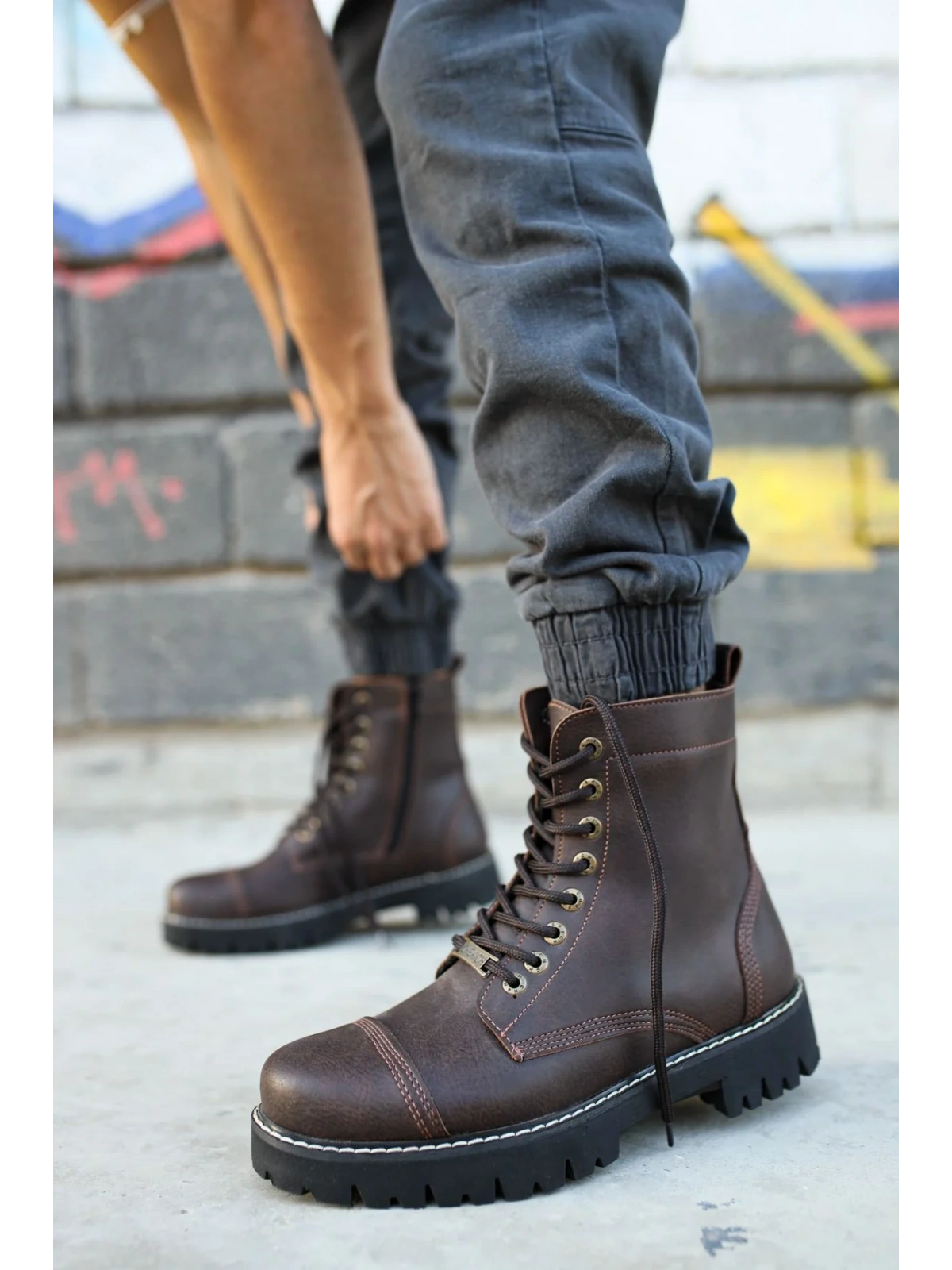 CH009 Mat ST Erkek Bot KAHVE