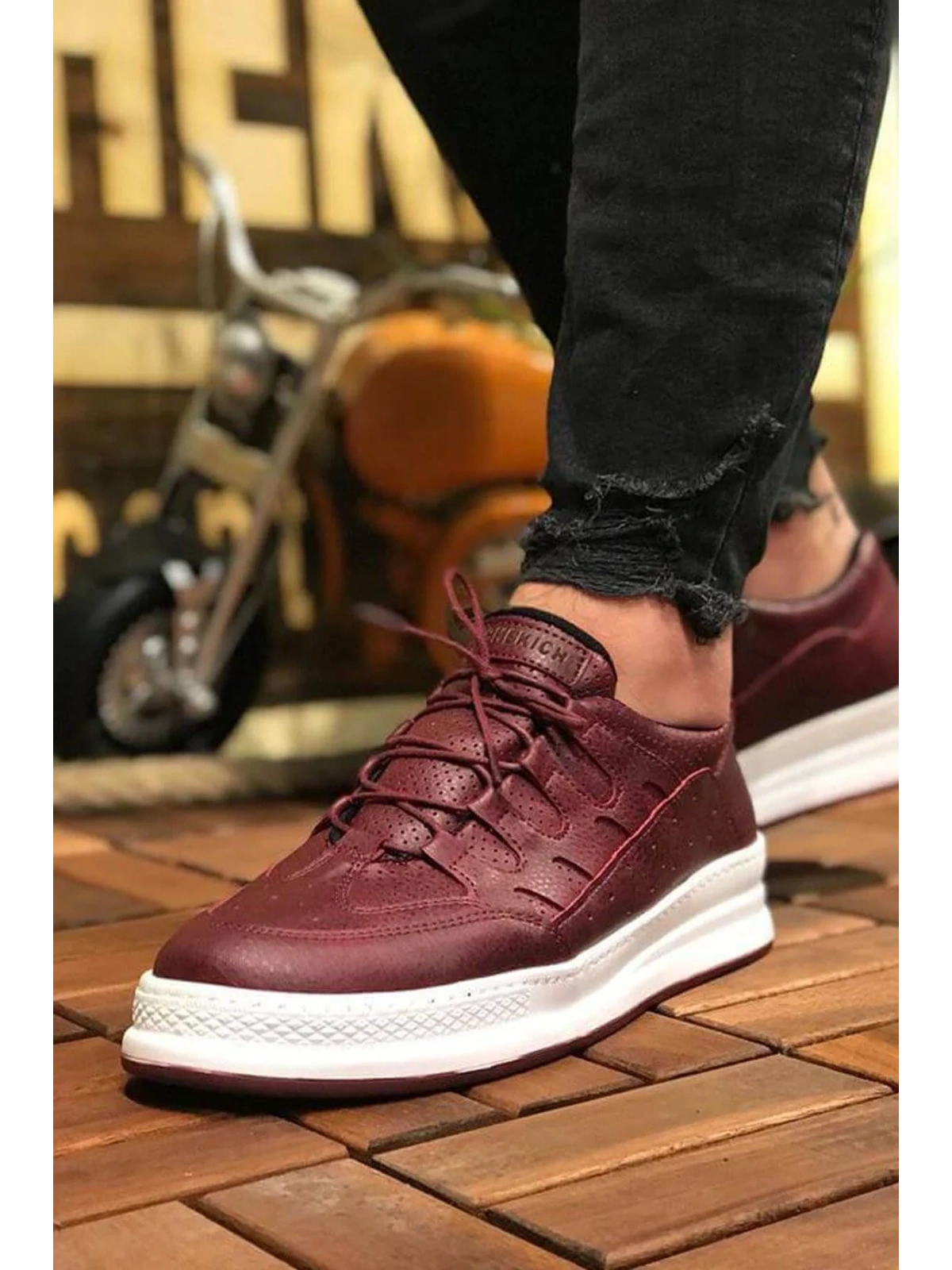 CH040 BT Erkek Ayakkabı BORDO