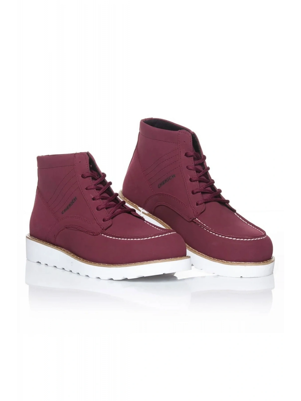 CH047 Süet BT Erkek Bot BORDO