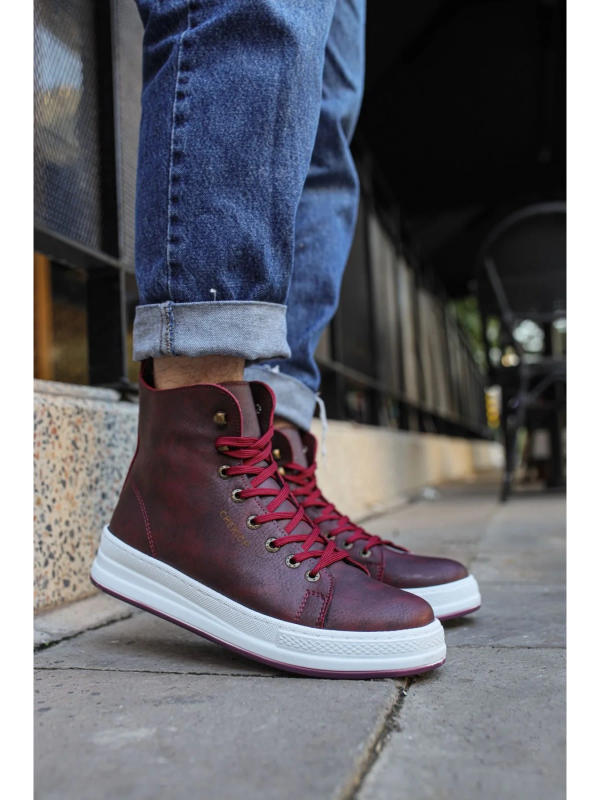 CH055 BT Erkek Bot BORDO
