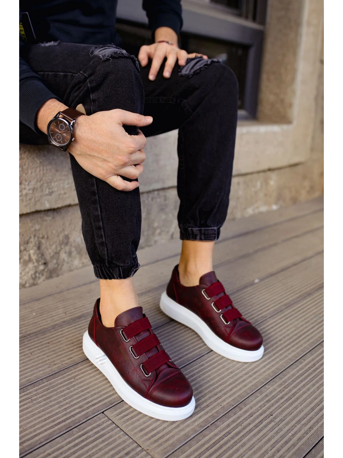CH253 BT Erkek Ayakkabı BORDO