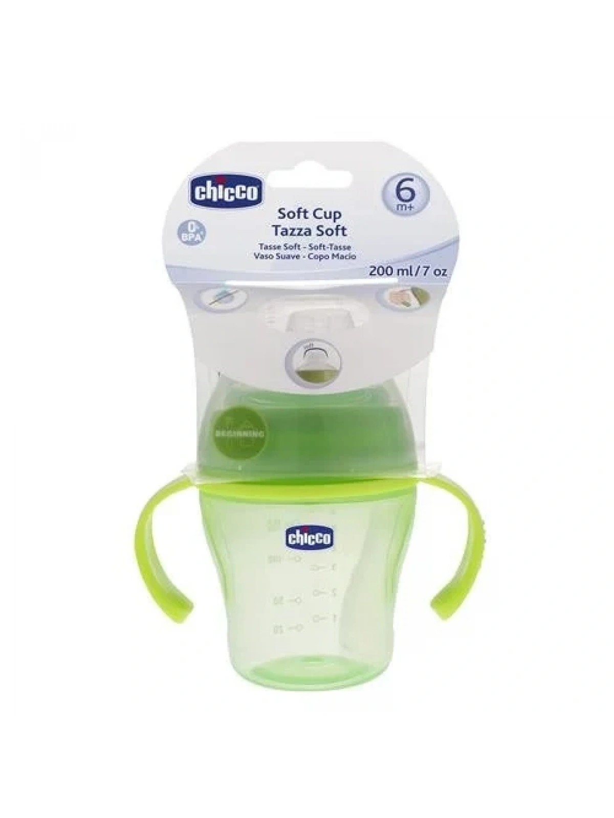 Chicco Damla Akıtmaz Bardak +6Ay - Yeşil