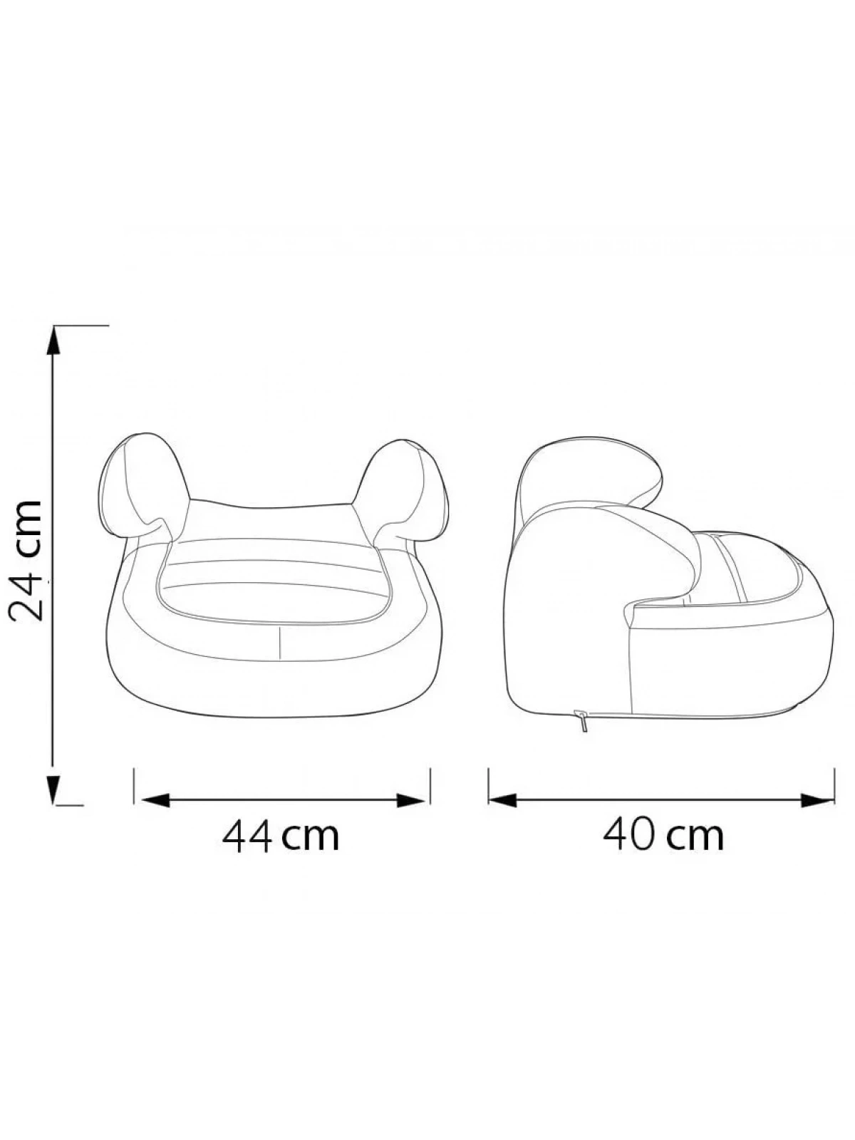 Comfymax Lux 15-36Kg Oto Koltuğu Yükseltici - Coco