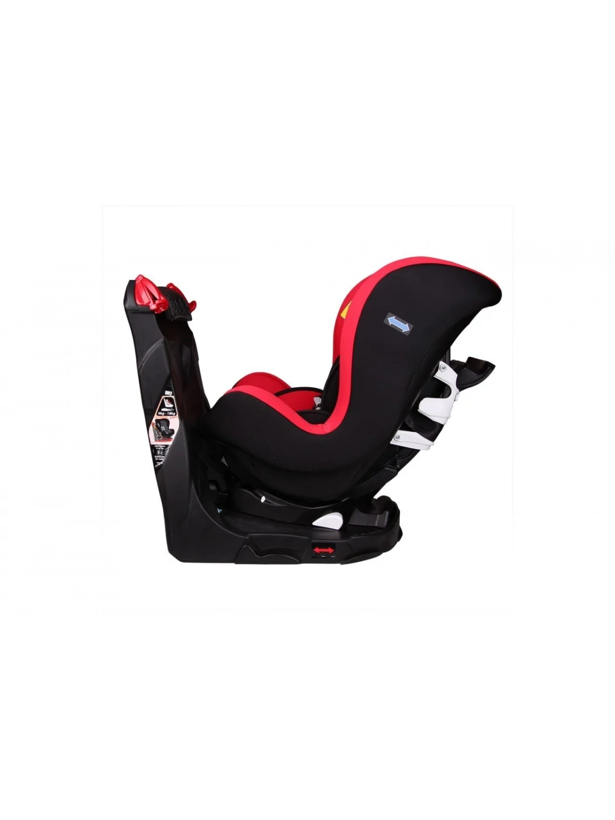 Ferrari Revo 0-25 Kg 360 Derece Dönebilen Oto Koltuğu - Kırmızı 3507460089233
