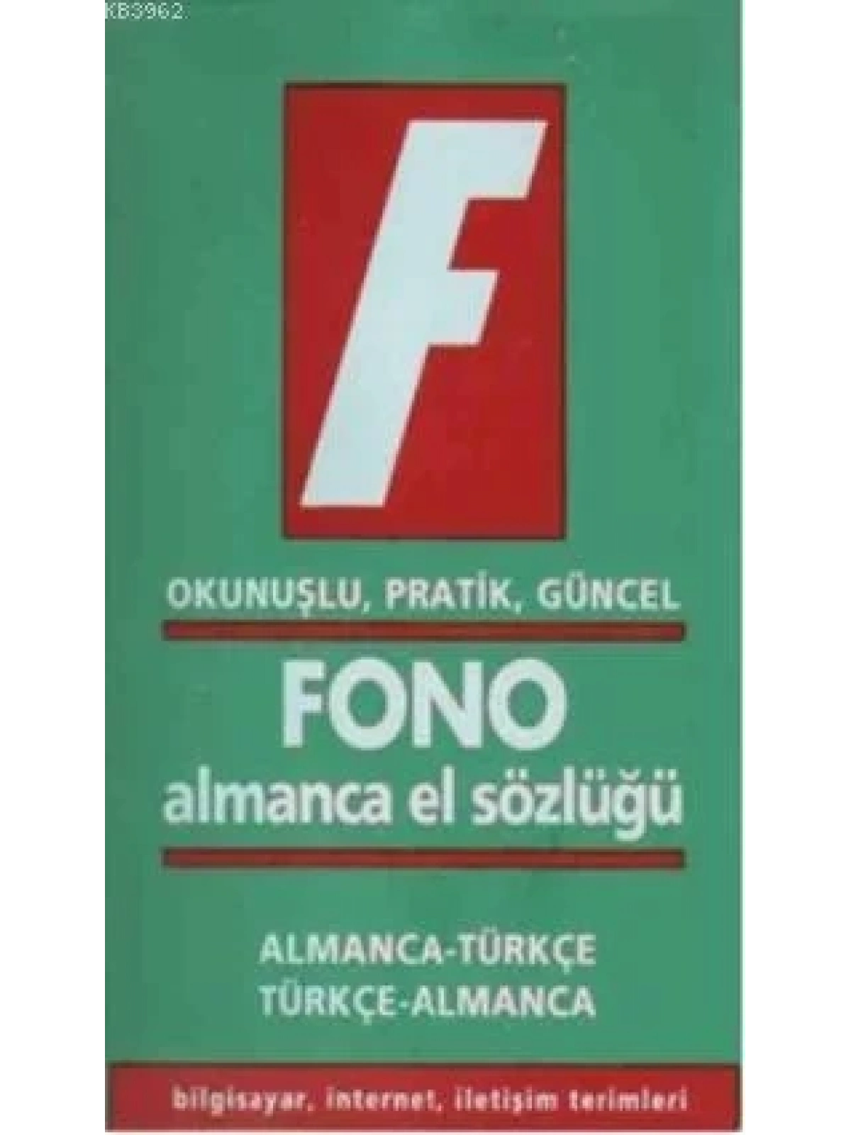Fono Almanca El Sözlüğü; Okunuşlu, Pratik, Güncel