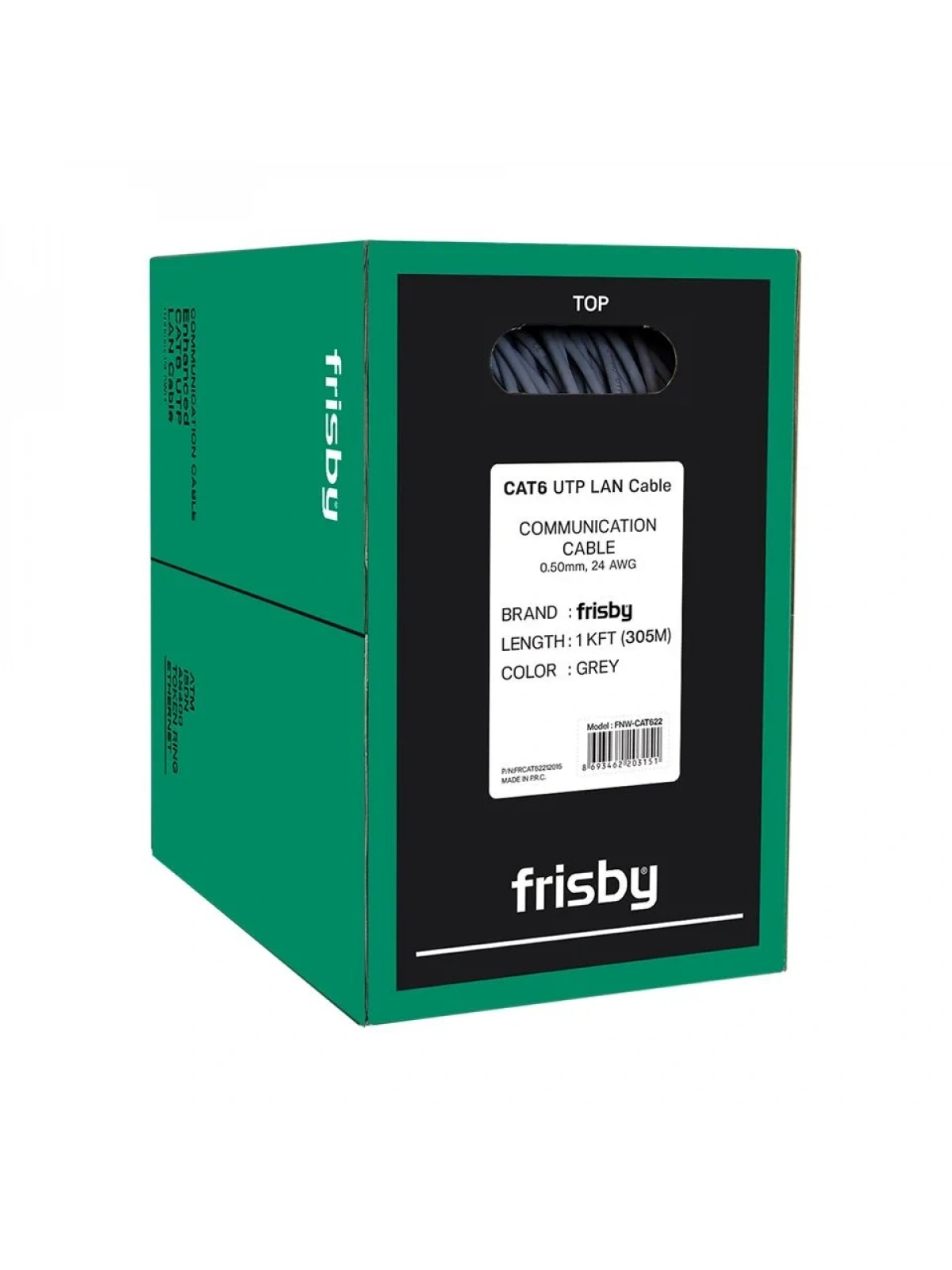 FRISBY FNW-CAT622 CAT6 UTP KABLO 305 METRE