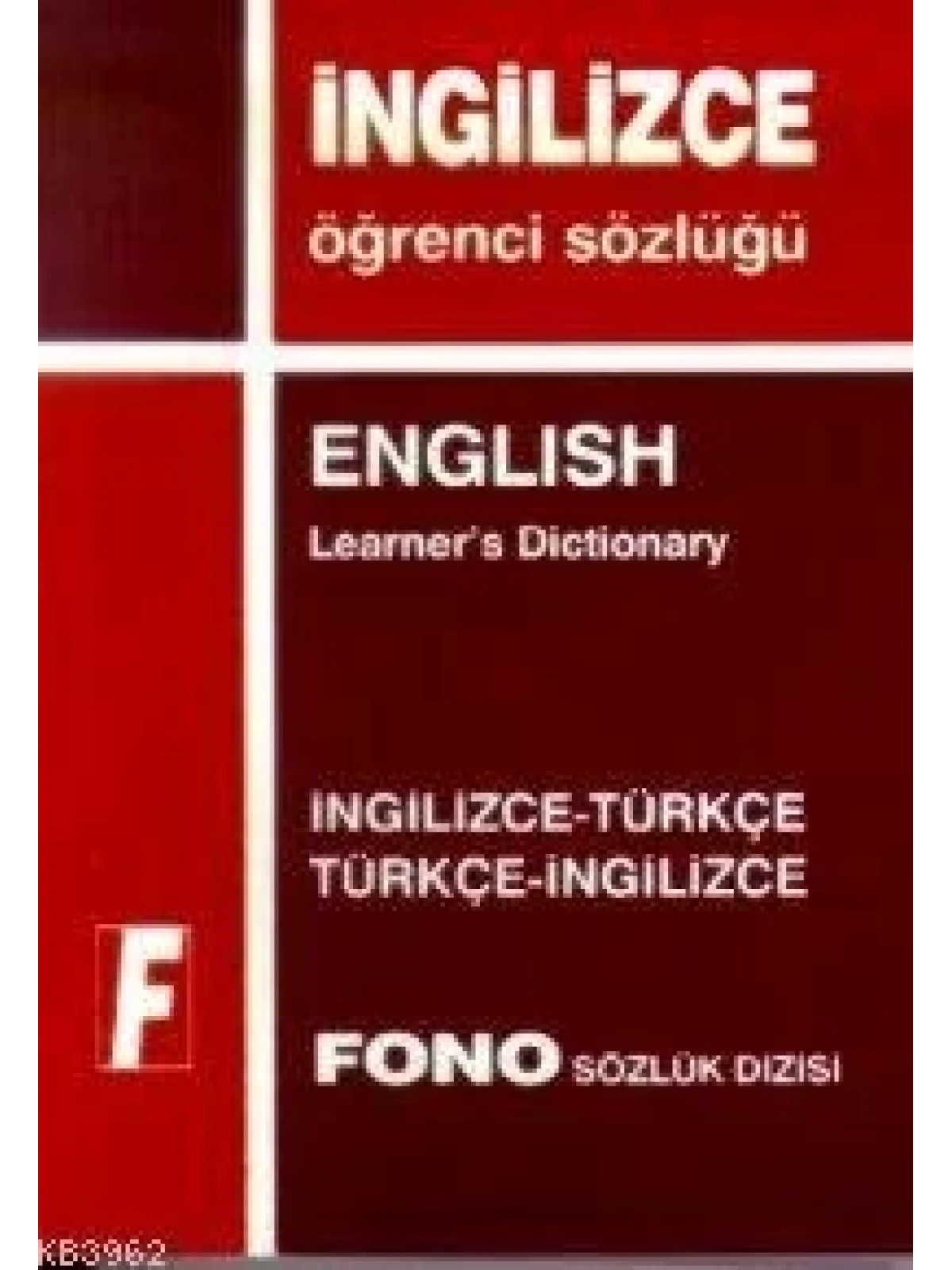 İngilizce Standart Sözlüğü; İngilizce-Türkçe / Türkçe-İngilizce