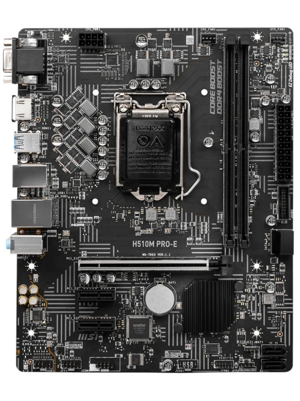 MSI H510M PRO-E DDR4 3200 (OC) mATX Soket 1200