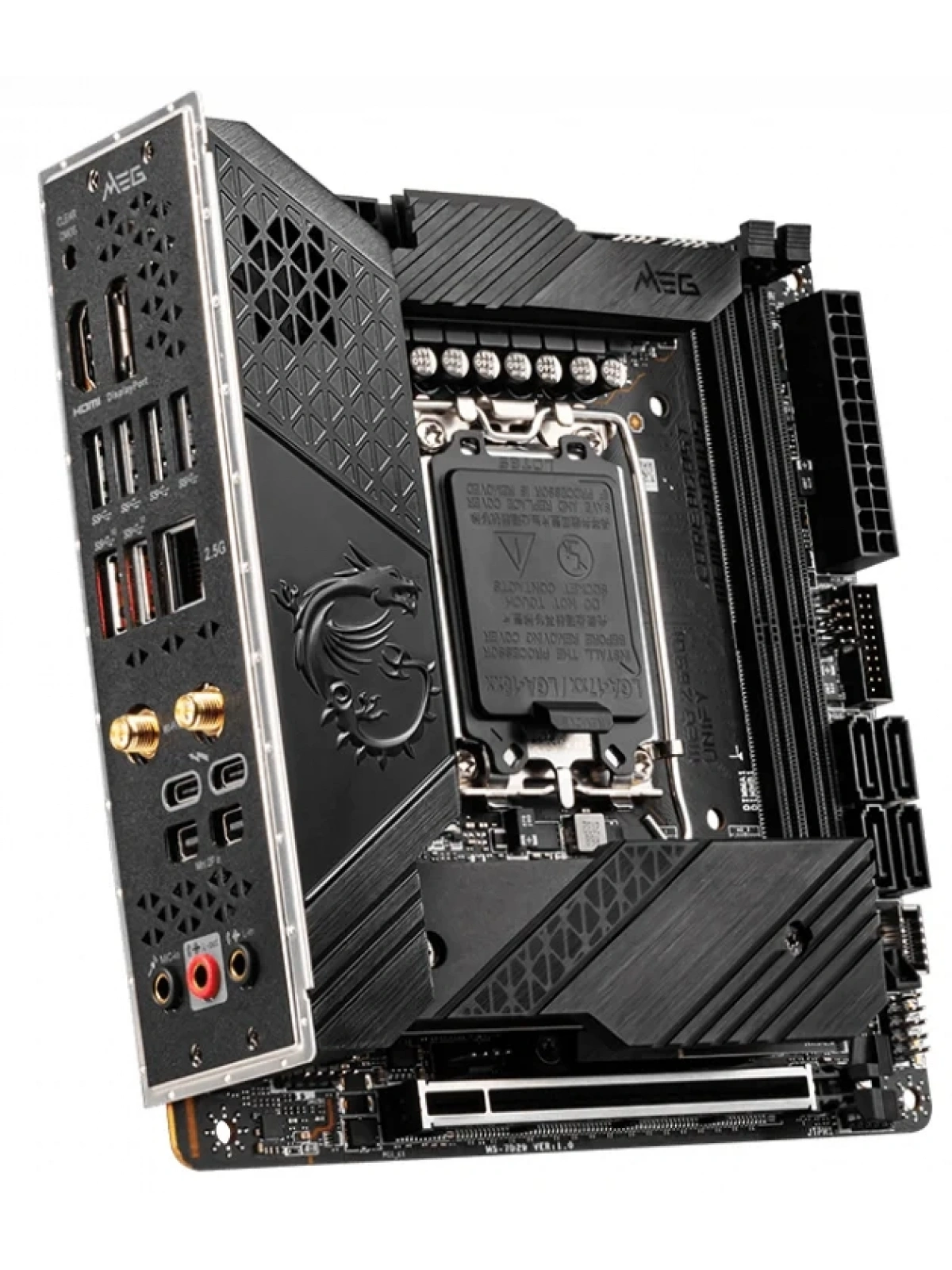 MSI MEG Z690I UNIFY DDR4 5600(OC)Mhz MINI ITX 1700p