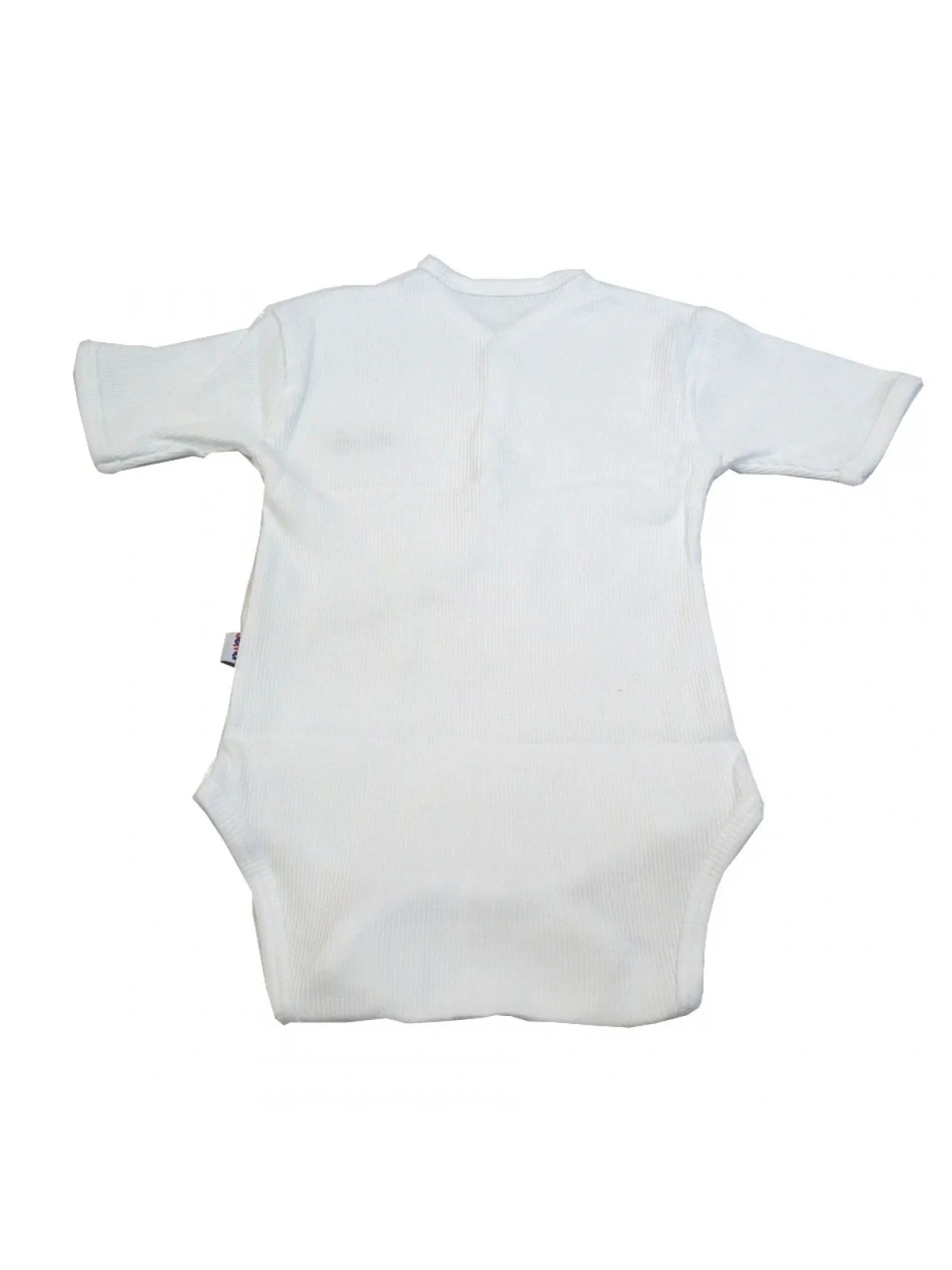 Sema Baby Yarım Kol Kaşkorse Badi (Body) - Beyaz 0-6 Ay