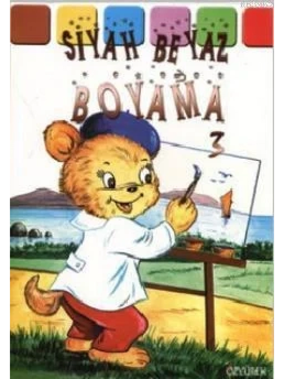 Siyah Beyaz Boyama 3