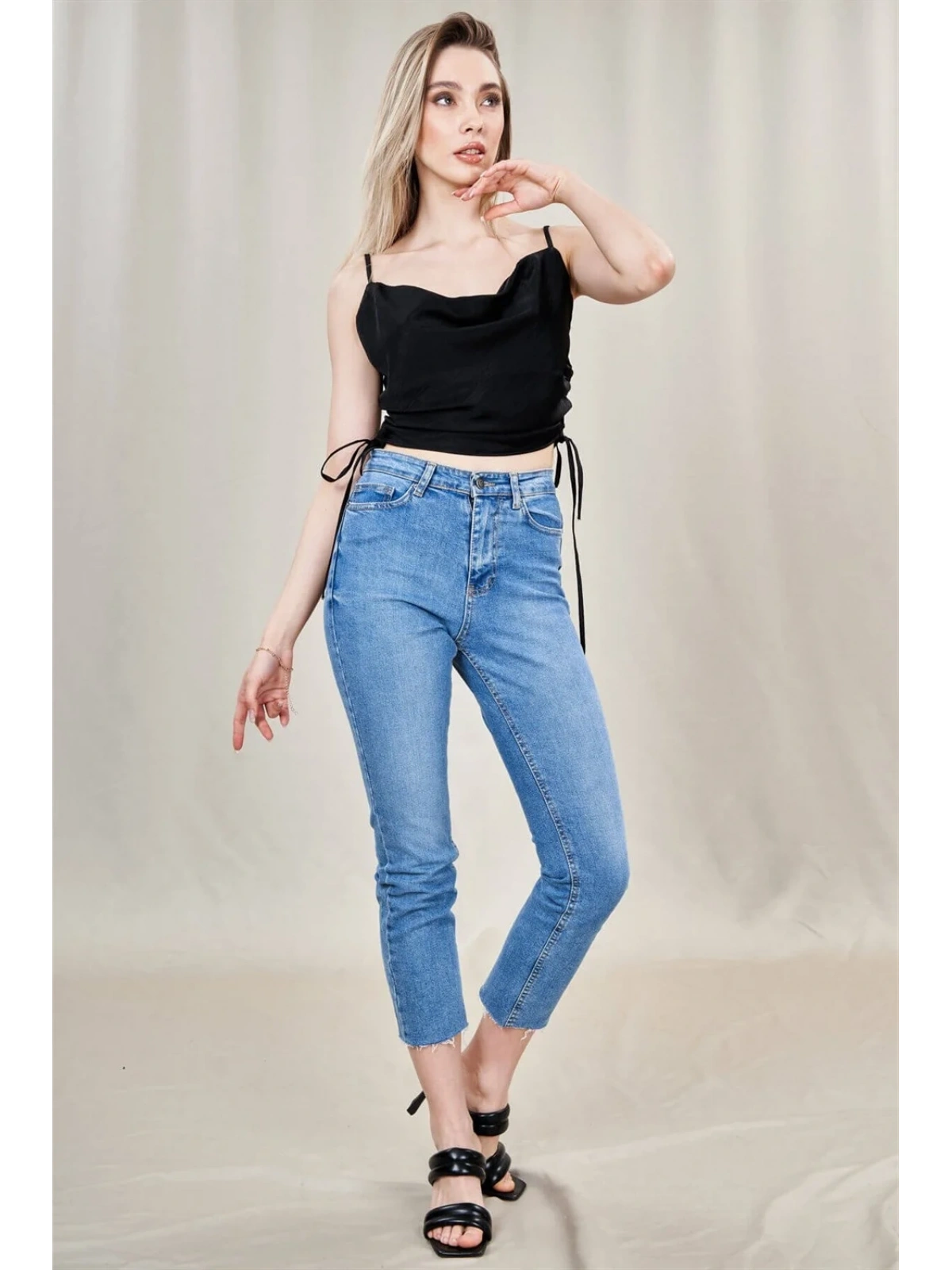 Slim Fit Jeans - MAVİ