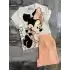 Minnie Mouse Şortlu Cepli Kız Çocuk Takım - Yavruağzı