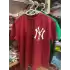 NY Baskılı Çocuk T-Shirt Bordo