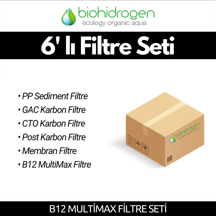 B12 MultiMax Filtre Seti - 6lı Set