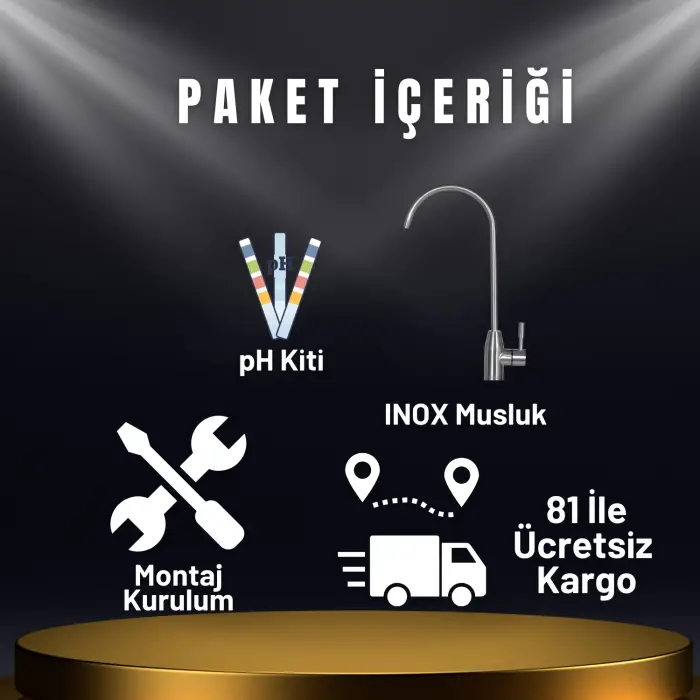 BabyWater Alkali pH 8,5 Bebekler için Sağlıklı Su Üretim Cihazı