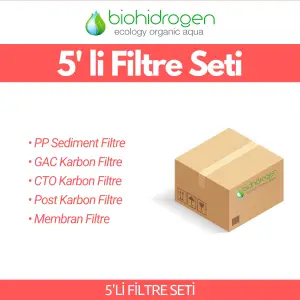 Biohidrogen İlk Yıl Filtre Seti - 5li Set