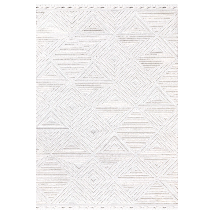 Krem Hav Toz Vermez Modern Geometrik Desenli Modern Dokuma Salon Halısı Oturma Odası Halısı
