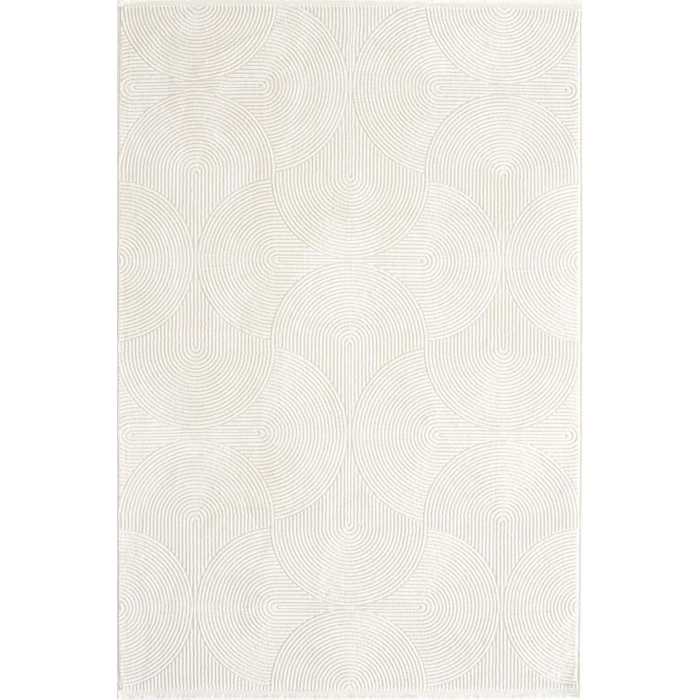 Kolay Temizlenen Akrilik Modern Desenli Oturma odası Halısı Krem12 Halı Pamuk Tabanlı Salon Halısı