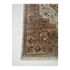 Salon Halısı Etnik Desenli Kiremit Renk Klasik Retro Desen Vintage Yumuşak Dokulu Oturma Odası Halısı