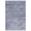 Gri Hav Toz Vermez Modern Geometrik Desenli Dokuma Salon Halısı Oturma Odası Halısı