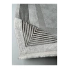 Merinos Vista Gri %100 Akrilik Halı Yumuşak Dokulu Modern Salon Oturma Odası Halısı