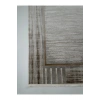 Merinos Vista Vizon Kahve Çerçeveli %100 Akrilik Yumuşak Dokulu Salon Oturma Odası Halısı 79322-80