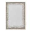 Merinos Vista Krem Renk Sarı Çerçeveli %100 Akrilik Yumuşak Dokulu Salon Oturma Odası Halısı