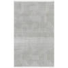 Merinos Vista %100 Akrilik Gri Geometrik Desenli Kesme Halı Yolluk Antre Koridor Salon Halısı 79316-95