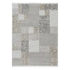 Merinos Vista Krem Kahve Renk %100 Akrilik Geometrik Desen Yumuşak Dokulu Salon Oturma Odası Halısı