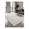 Merinos Vista Beyaz Renk %100 Akrilik Parlak Dokuma Modern Yumuşak Dokulu Salon Oturma Odası Halısı 76589-60