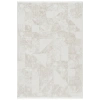 Merinos Vista Krem Renk %100 Akrilik Parlak Dokuma Bej Geometrik Desenli Yumuşak Dokulu Salon Oturma Odası Halısı