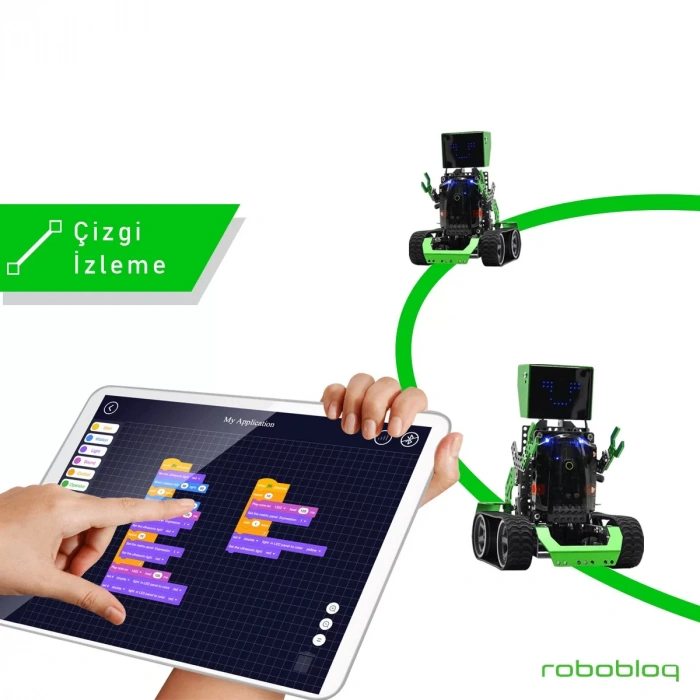 Robobloq Qoopers Robot Kiti Steam Eğitim Robotu