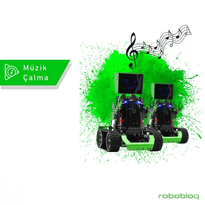 Robobloq Qoopers Robot Kiti Steam Eğitim Robotu