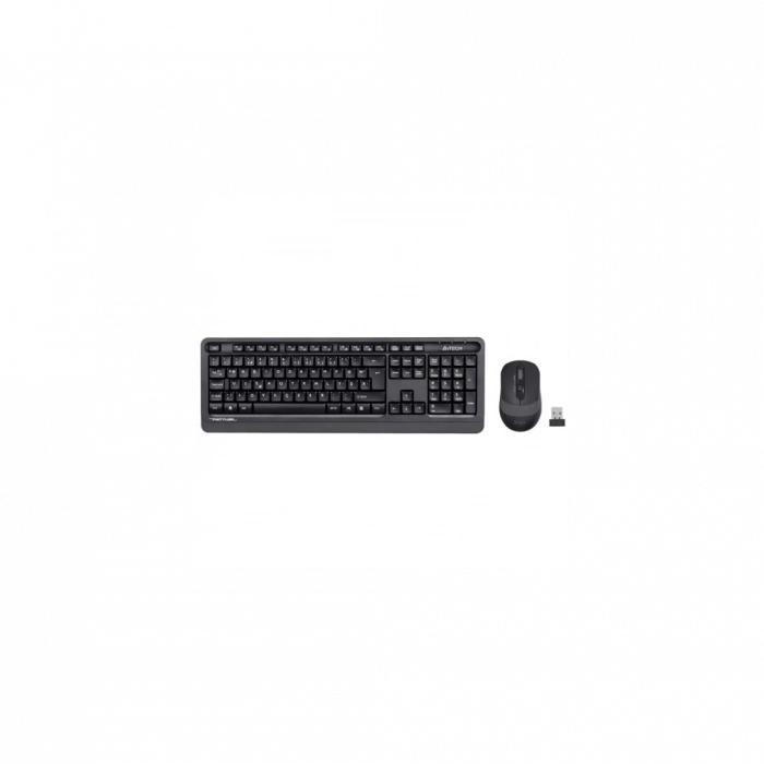 A4 TECH FG1010, Gri, FSTYLER, 2.4Ghz Kablosuz, Türkçe F, Klavye Mouse Set
